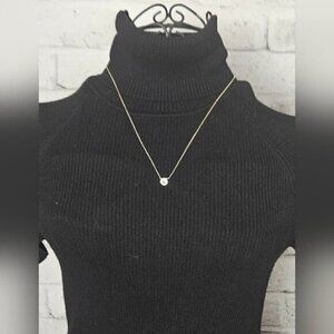 PAVOI 14K Gold Plated CZ Crystal Solitaire 1.5 Carat